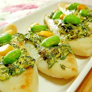 笹蒲鉾ｄｅ❤ツーンと味わう大葉マヨネーズの彩り焼❤